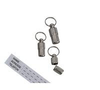 Nobby etiqueta de dirección 22 mm color cromo