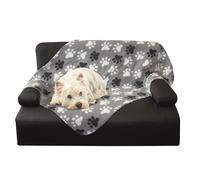 Nobby Fleece Plaid "PIPPA" Clásico gris; L x A: 70 x 100 cm