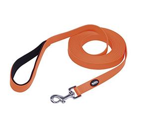 Nobby Funda para Cuerda de Arrastre, Naranja neón, Longitud: 10 m, Ancho: 20 mm, 1 Unidad