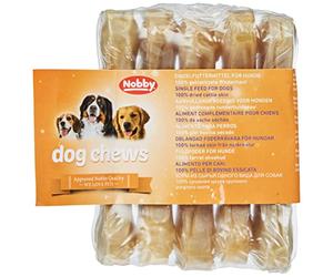 Nobby Huesos masticables prensados, 5 x 40 g