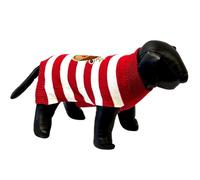 Nobby Jersey para Perro, diseño de corazón, Color Rojo y Blanco, 26 cm