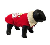 Nobby Jersey para Perros, diseño de muñeco de Nieve, Color Rojo, 32