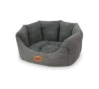 Nobby Josi Comfort - Cama Ovalada para Perro, 45 x 40 x 19 cm, Color Gris
