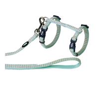 Nobby Juego para Gatos Varia Mint Juego De Arnés Y Correa Ajustable sin Niveles