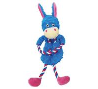 Nobby Juguete para Perro Burro Felpa Con Cuerda & Squeaker, 47 CM para Perros