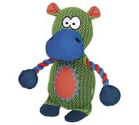 Nobby Juguete para Perro Hipopótamo Malla 29 CM Quietschgerät Cachorros &