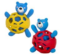 Nobby Juguete Perro Balón Rejilla Goma Natural 7,5 cm Con Látex Oso