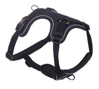 Nobby Komfort Arnes "MAILO" negro; S-M: Pecho: 30-45 cm, Abdomen: 50-62 cm, B: 20 mm