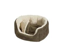 Nobby Komfortbett CENO Beige/Braun L x B x H: 86 x 70 x 24 cm
