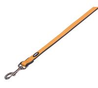 Nobby Leine "Classic Preno" L: 120 cm, B: 20/25 mm naranja / gris
