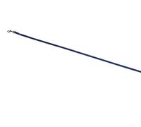 Nobby Leine "Classic Preno" Mini azul; L: 120 cm; B: 10 mm