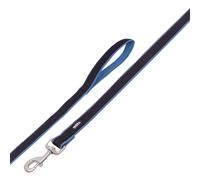 Nobby Leine "Mesh Preno" azul; L: 120 cm, B: 15/20 mm