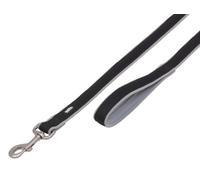 Nobby Leine "Mesh Preno" L: 120 cm, B: 15/20 mm gris