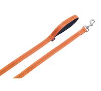 Nobby Leine "Soft Grip" L: 120 cm, B: 25 mm naranja