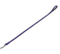 Nobby Leine "VELOURS" lila (Gótico); L: 100cm; B: 18mm