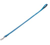 Nobby Leine "VELOURS" turquesa; L: 100cm; B: 14mm