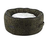 Nobby Leo - Cesta Perro (45 x 19 cm), diseño de Leopardo, Color marrón