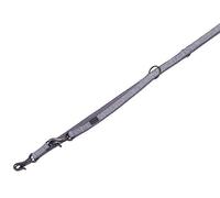 Nobby Linen Deluxe - Correa para Perro (200 x 16 mm), Color Gris