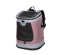 Nobby mochila "PLATA" rosa viejo-gris 34 x 30 x 43 cm