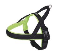 Nobby NORWEGER arnés "Mesh Preno" L: 68-85 cm + 54 cm, B: 40/45 mm amarillo neón