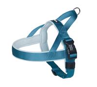 Nobby NORWEGER Comedero "Classic Preno" L: 68-85 cm + 54 cm, B: 40/45 mm azul claro / azul claro