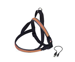 Nobby Norwger Flash Mesh - Vajilla (Talla S: 50-65 cm + 48 cm, Ancho: 25 mm), Color Naranja