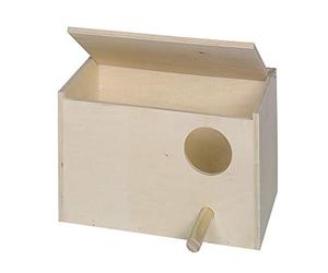 Nobby Parakeet Nesting Box Horizontal, Large, 36 x 25 x 25 cm