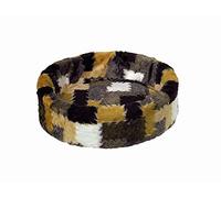 Nobby Patchwork - Cama de Peluche para Perro (80 cm)