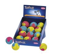 Nobby Pelota de goma completa BICO Display 12 pcs., 6,5 cm