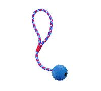 Nobby pelota de goma completa con campana y cuerda 5 cm surtido de colores