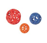 Nobby pelota de rejilla de goma maciza 12,5 cm surtido