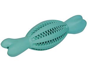 Nobby Pelota de Rugby de Goma Maciza con Hueso Dental Line 23 cm