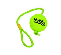 Nobby pelota de tenis con lazo de lanzamiento XL 10 cm, cuerda 70 cm
