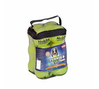 Nobby Pelota de Tenis con Squeaker (4,5 cm, 12 Bolsas de Malla)