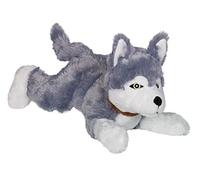 Nobby Peluche de Perro Tumbado Husky 35 cm, 1 Unidad
