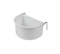 Nobby plato con gancho de alambre 225 ml blanco