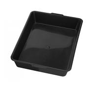 Nobby Plato de arena para gatos 44 x 31 x 8 cm negro