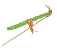 Nobby Plumero de Gato con Barra de Juguete: 45 cm, Juguete: 37 cm.