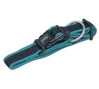 Nobby Preno - Collar de Malla para Perro, 25-35 cm/15-20 mm, Color Turquesa