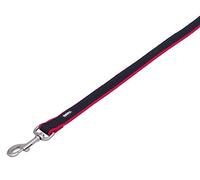 Nobby Preno - Correa de Malla para Perro, 120 cm/25-35 mm, Color Rojo