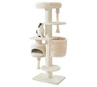 Nobby Rascador Cupid XL, Crema, 60 x 40 x 165 cm, 1 Unidad