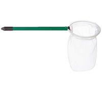 Nobby Red de pesca para pájaros de tul n.º 1; mango 13 cm; cabeza de tul Ø25 cm
