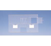 Nobby rejilla de protección AF, NK 70 x 30 cm galvanizada