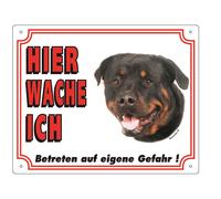 Nobby Señal de advertencia Rottweiler 250 x 200 mm