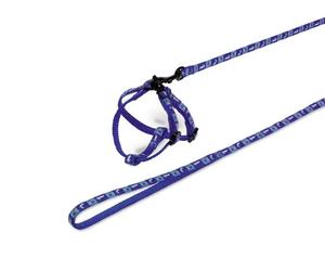 Nobby Set Nylon for Rabbits Carrot, Blue
