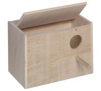 Nobby Sittich Caja Nido Con Agujeros De Aire, Contrachapado, Plegable, 1 Pza.