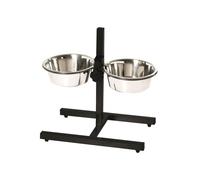 Nobby soporte para cuencos ajustable DINER BAR 2 x Ø 21,0 cm 1,80 ltr. incl. 2 cuencos