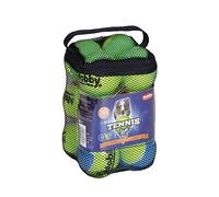 Nobby Sport-Tec - Pelotas de tenis (6,5 cm, 12 unidades, bolsa de red)