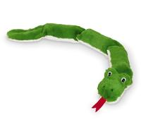Nobby Squeaker Felpa Serpiente XL, 85 cm, Color Verde
