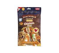 Nobby Star Snack Barbecue Chicken Shoe Coloured Aprox. 7.5 cm, 6 Pack (6 x 60 g)